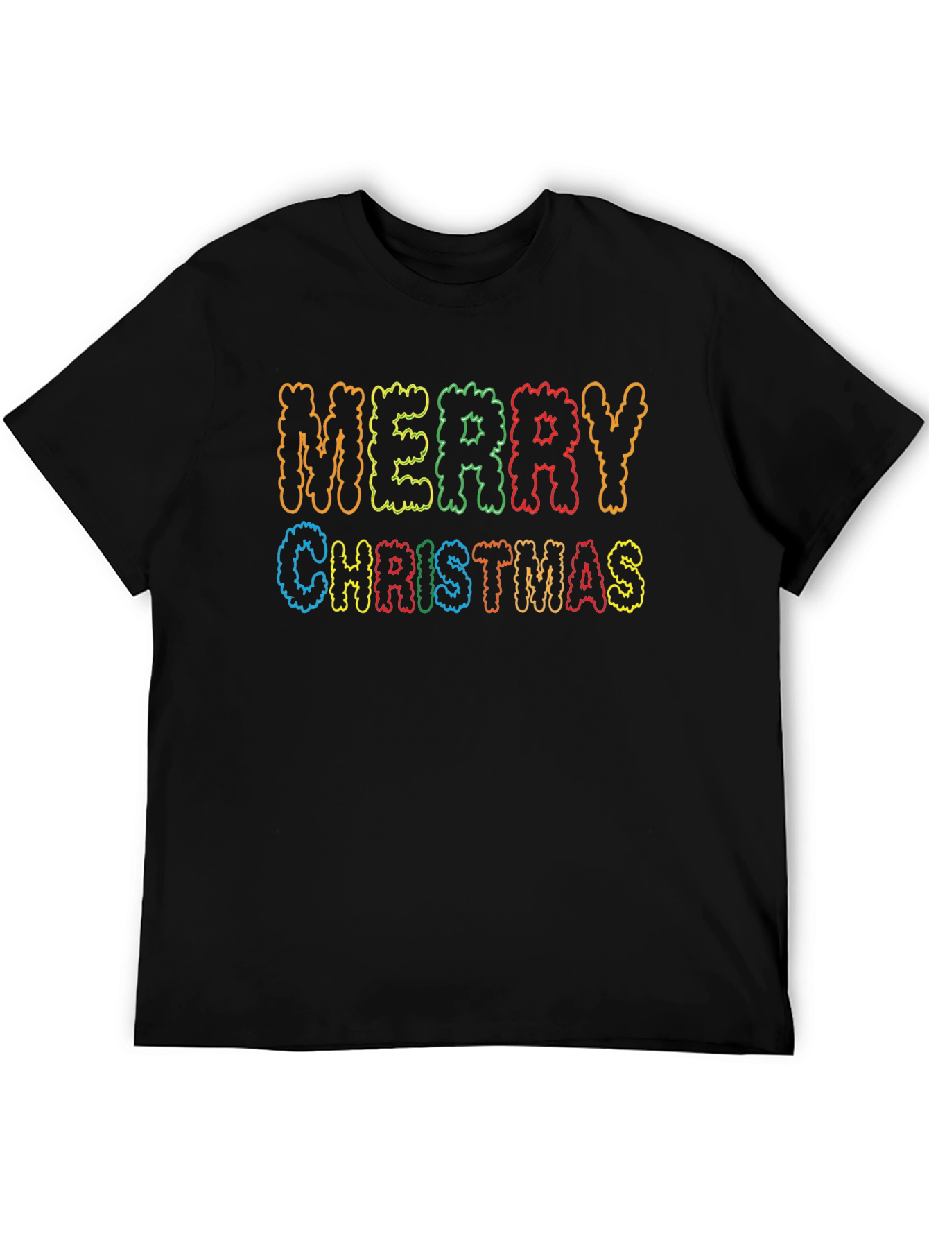 Merry Christmas Graphic Tee - Holiday Cheer!