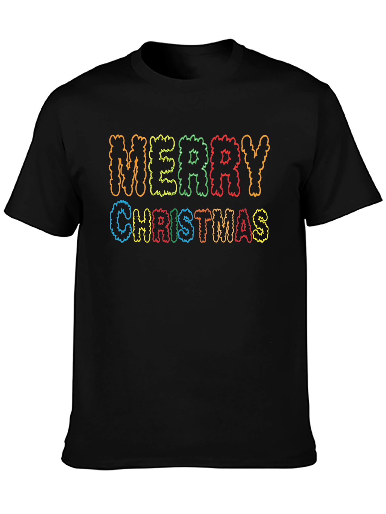 Merry Christmas Graphic Tee - Holiday Cheer!