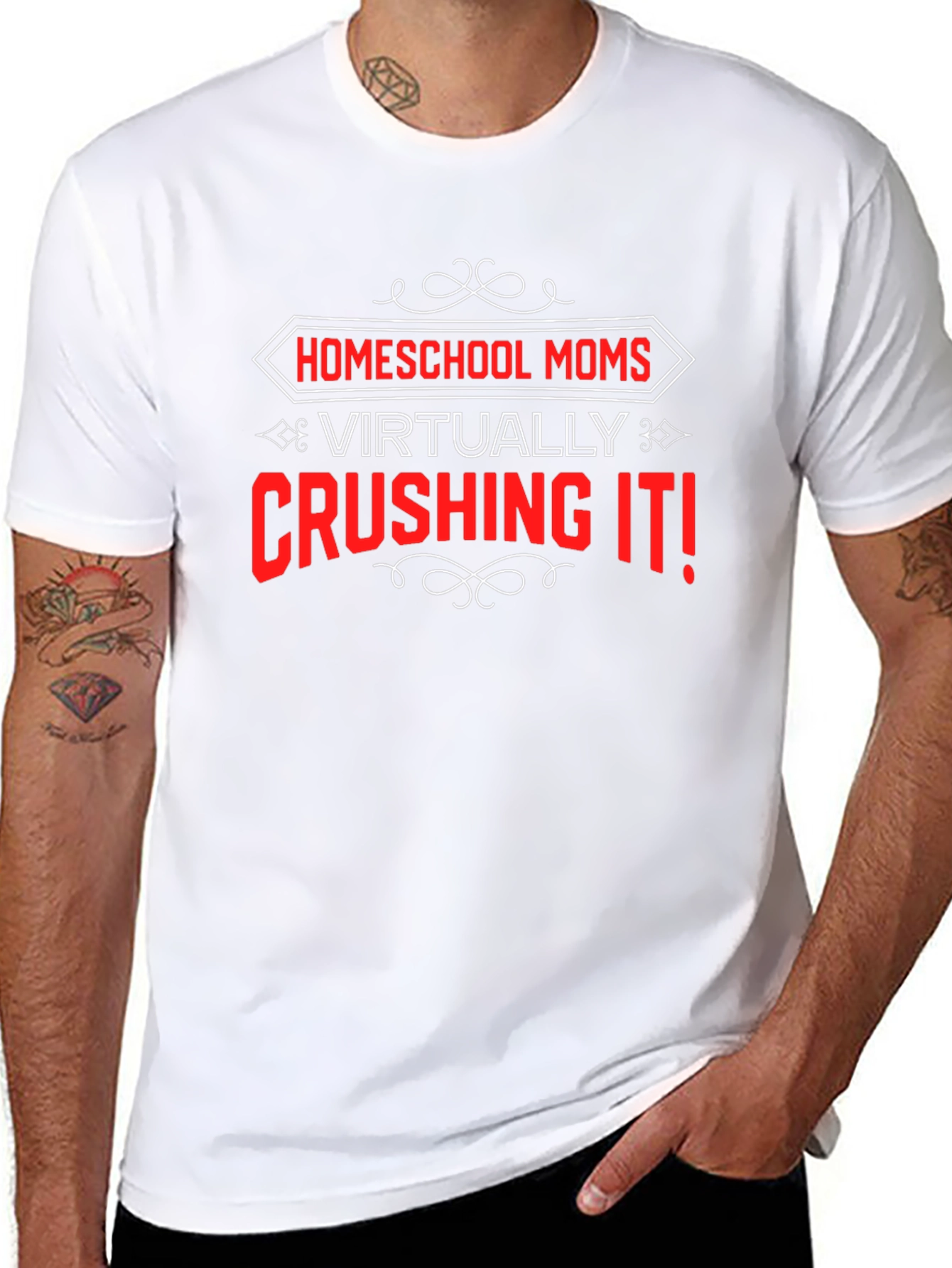 Homeschool Moms Crushing It! Graphic Tee