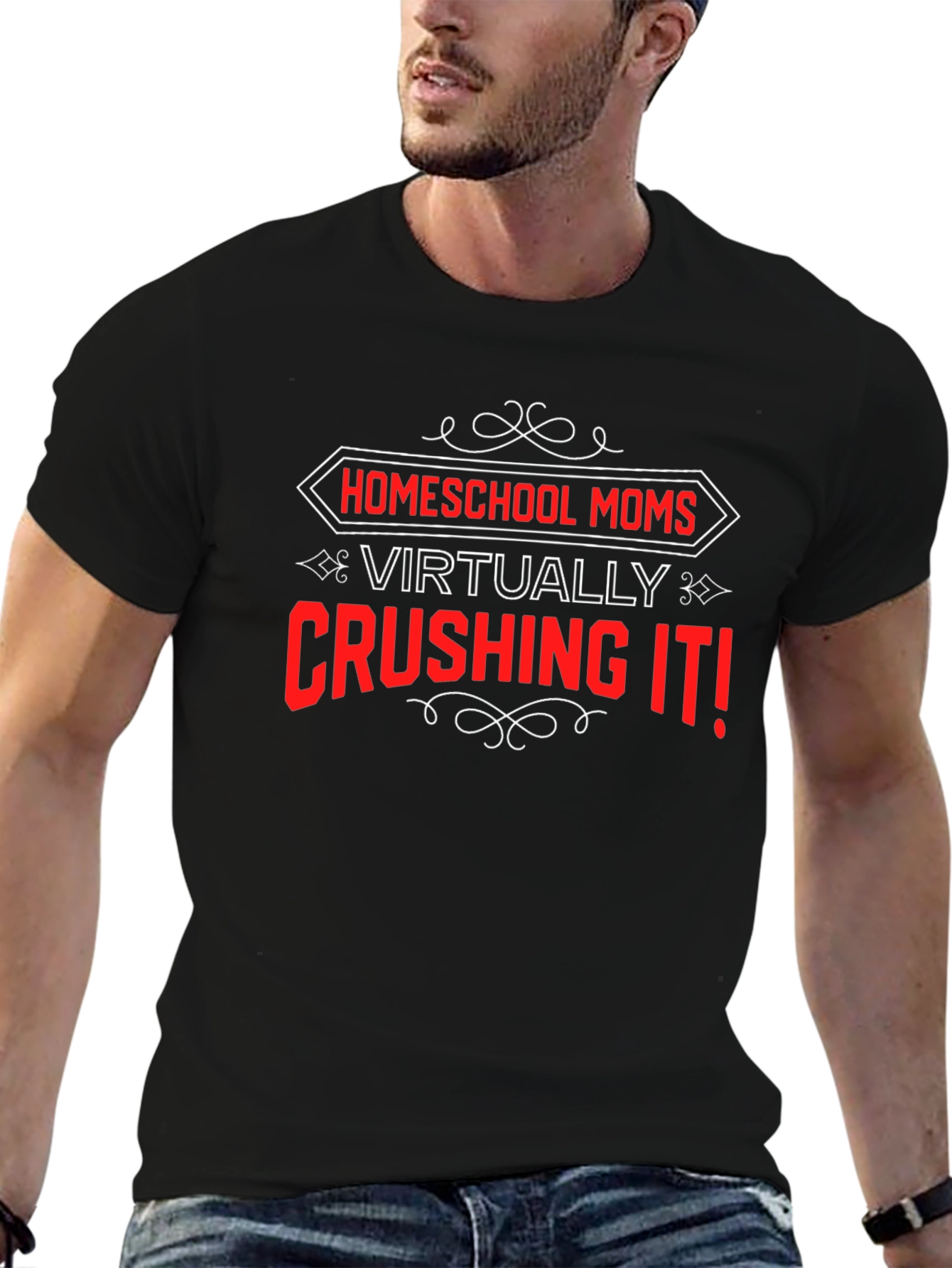 Homeschool Moms Crushing It! Graphic Tee