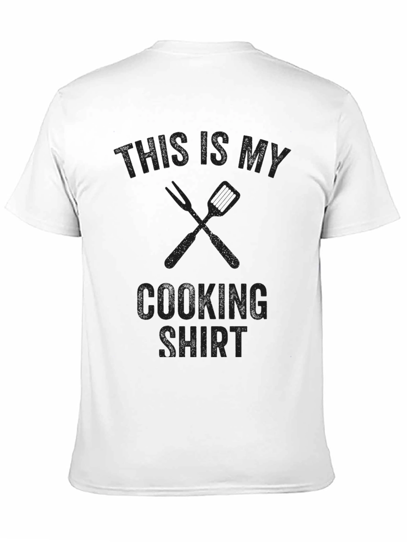 Cooking Shirt - Black T-Shirt for Grill Masters