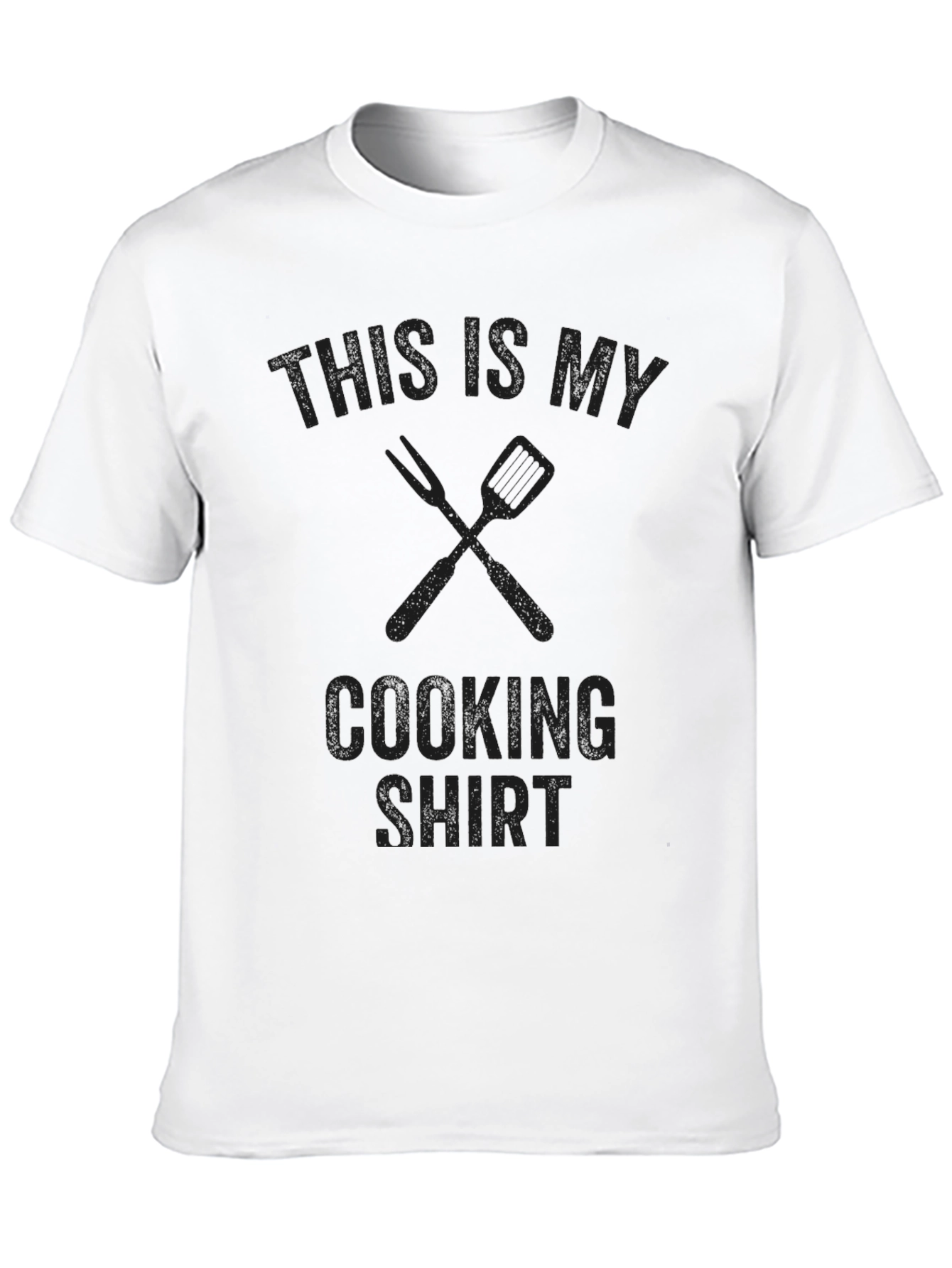 Cooking Shirt - Black T-Shirt for Grill Masters