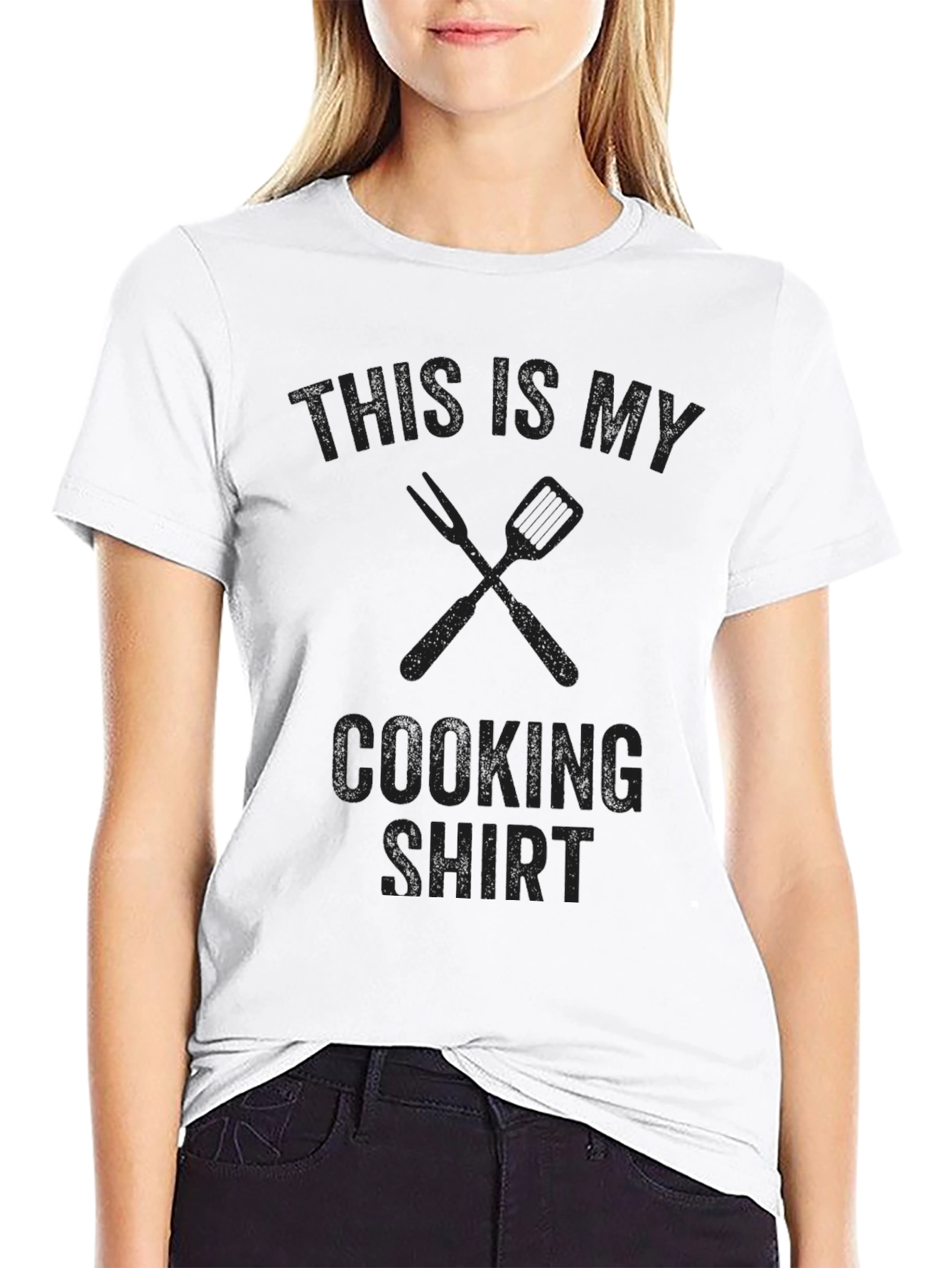 Cooking Shirt - Black T-Shirt for Grill Masters