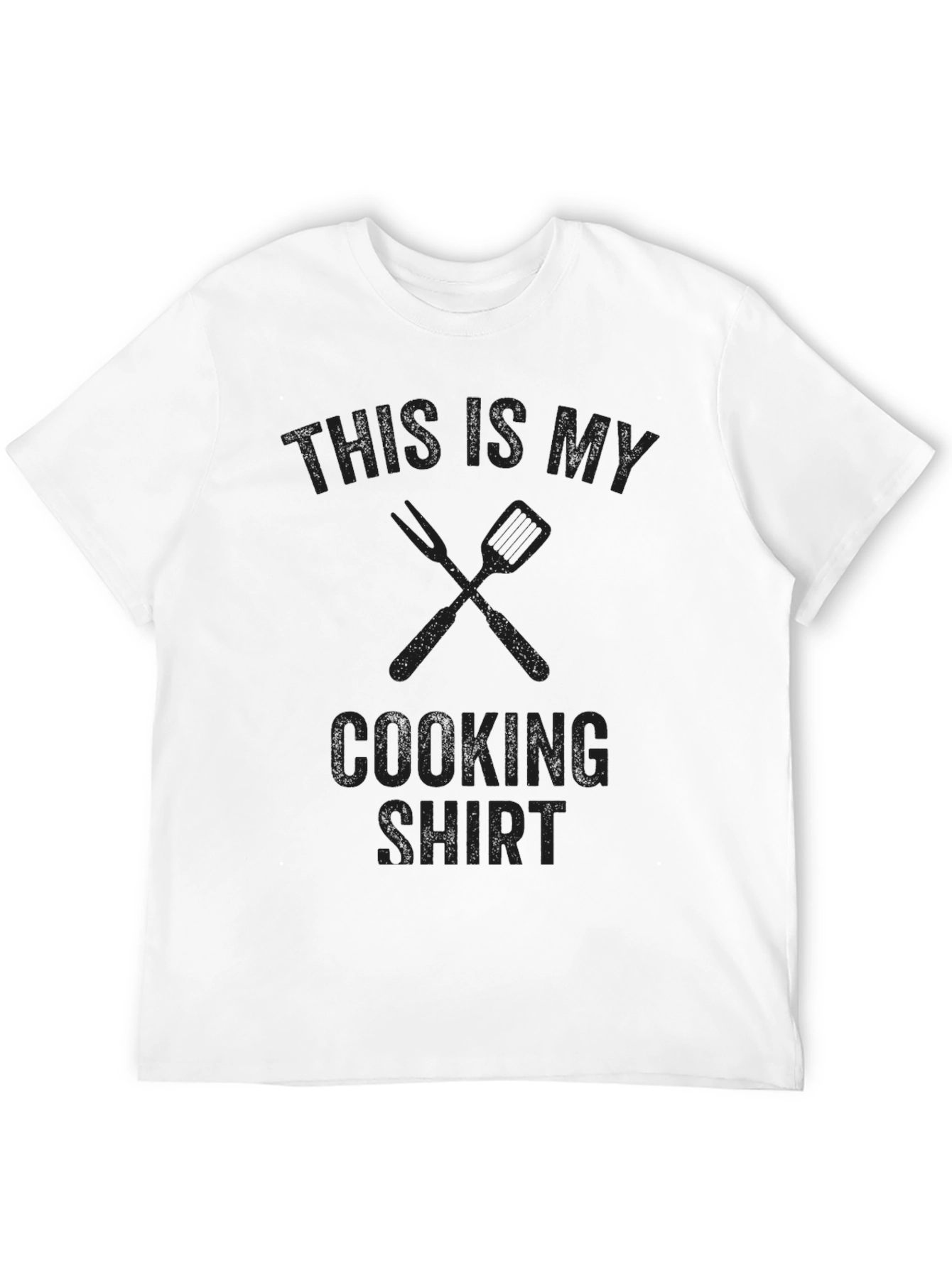 Cooking Shirt - Black T-Shirt for Grill Masters