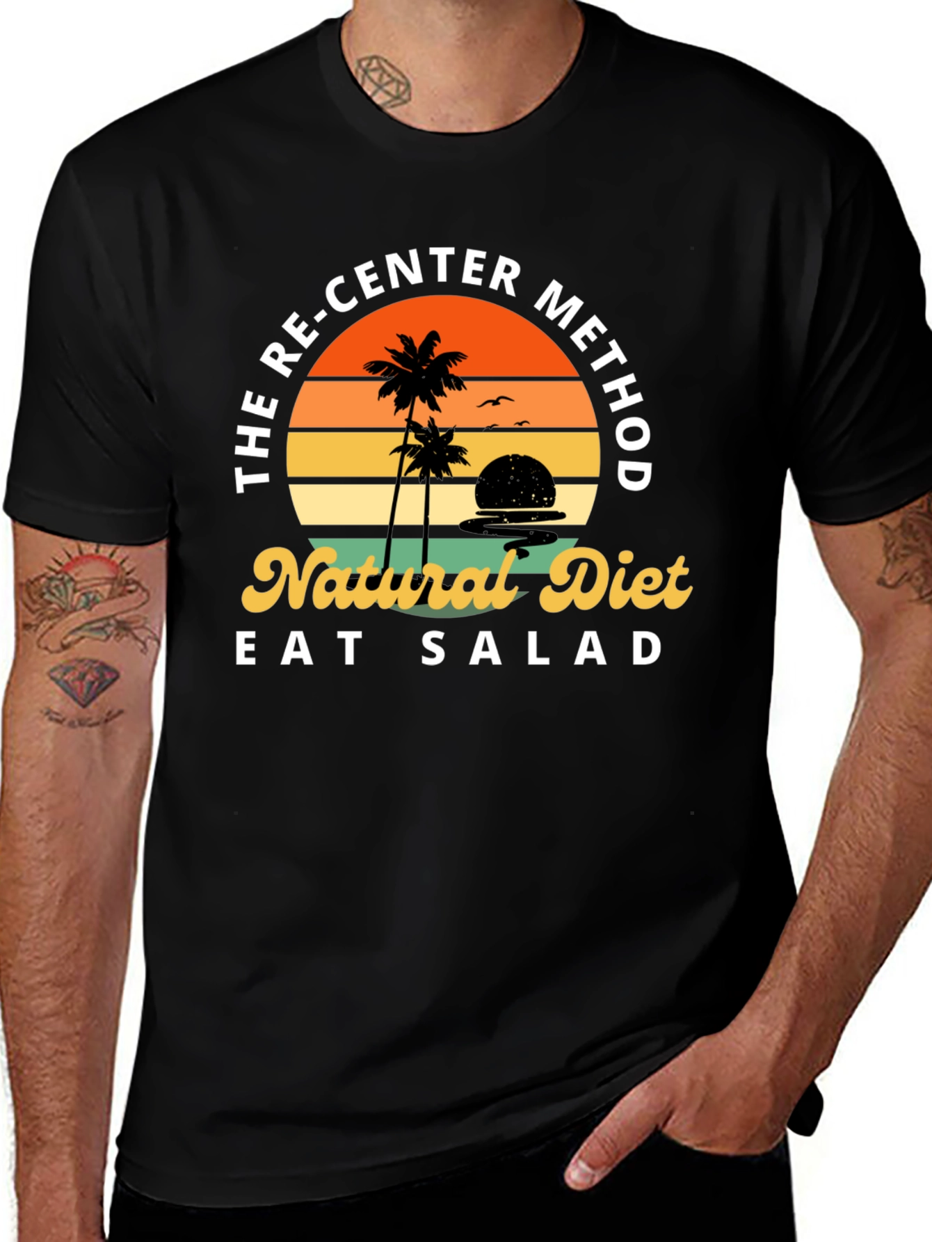 Re-Center Method Natural Diet T-Shirt