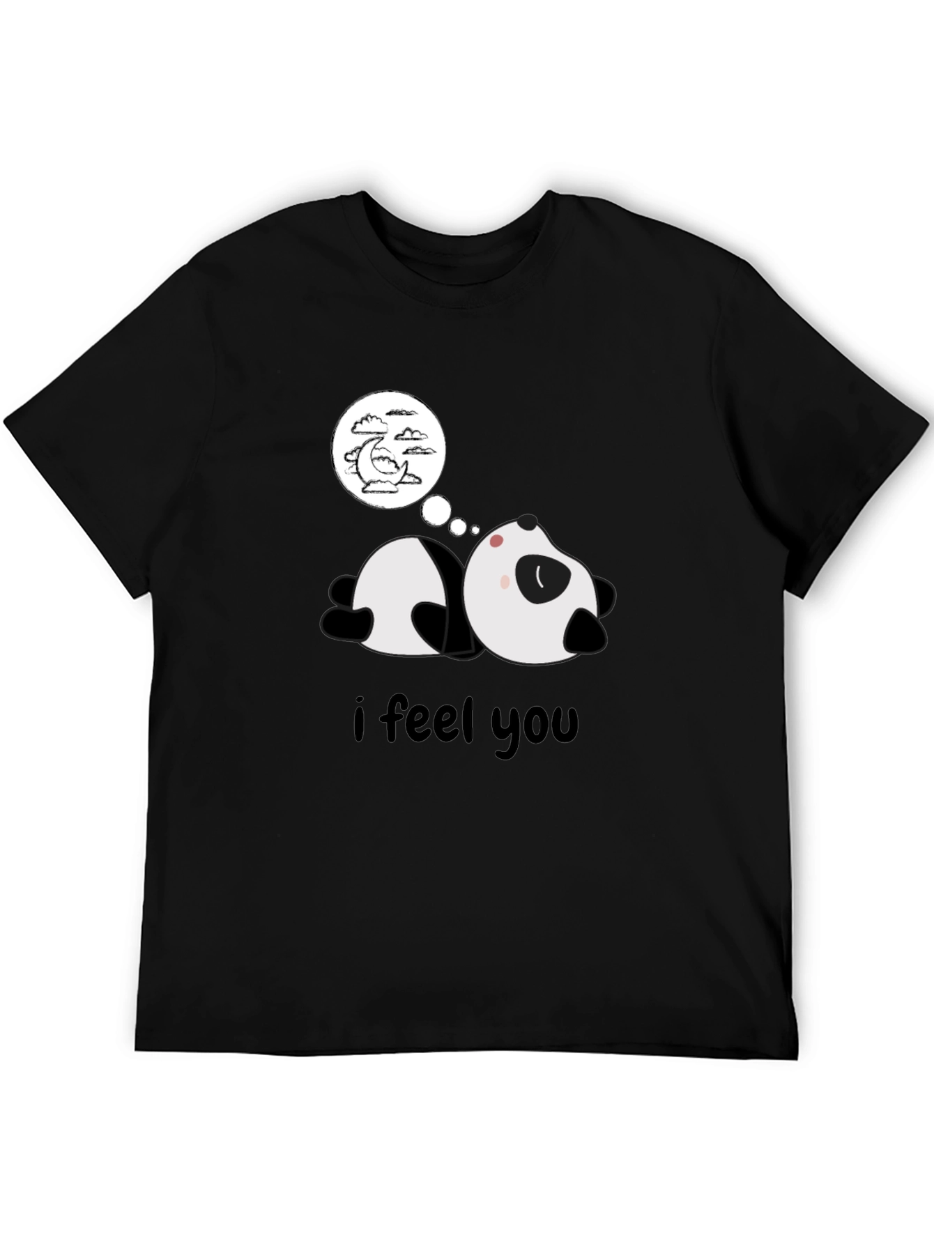 Lazy Panda Sleepy T-Shirt - Dreamy Graphic Tee