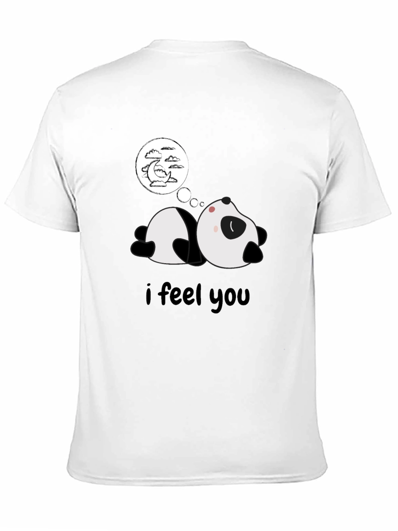 Lazy Panda Sleepy T-Shirt - Dreamy Graphic Tee