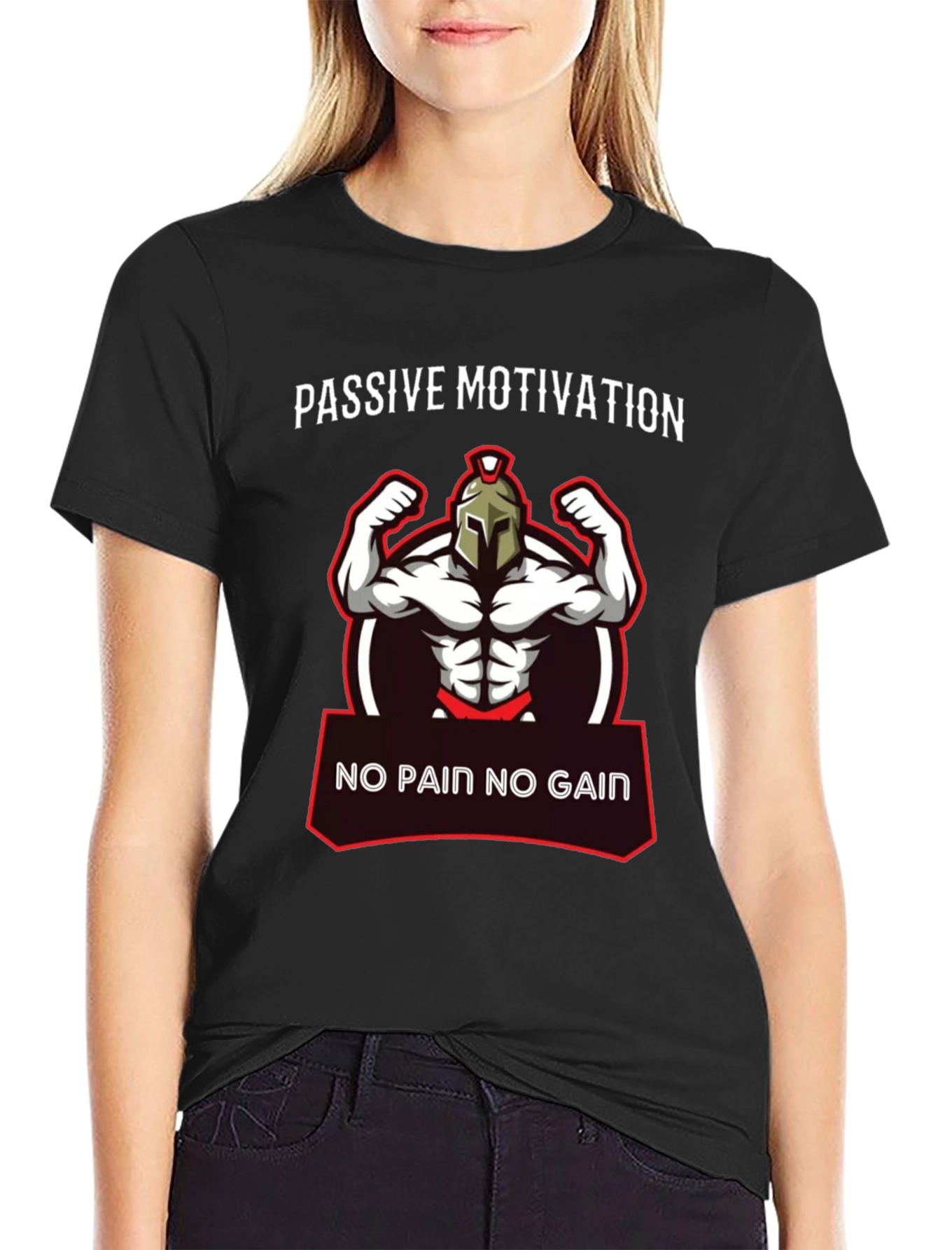 Passive Motivation Gym Spartan T-Shirt