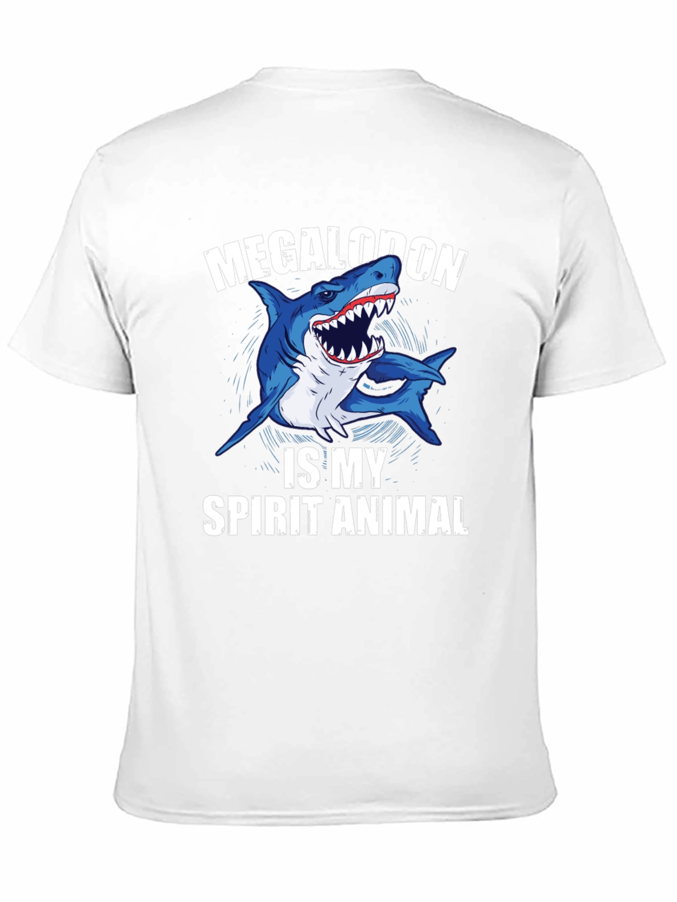 Megalodon Spirit Animal Graphic T-Shirt