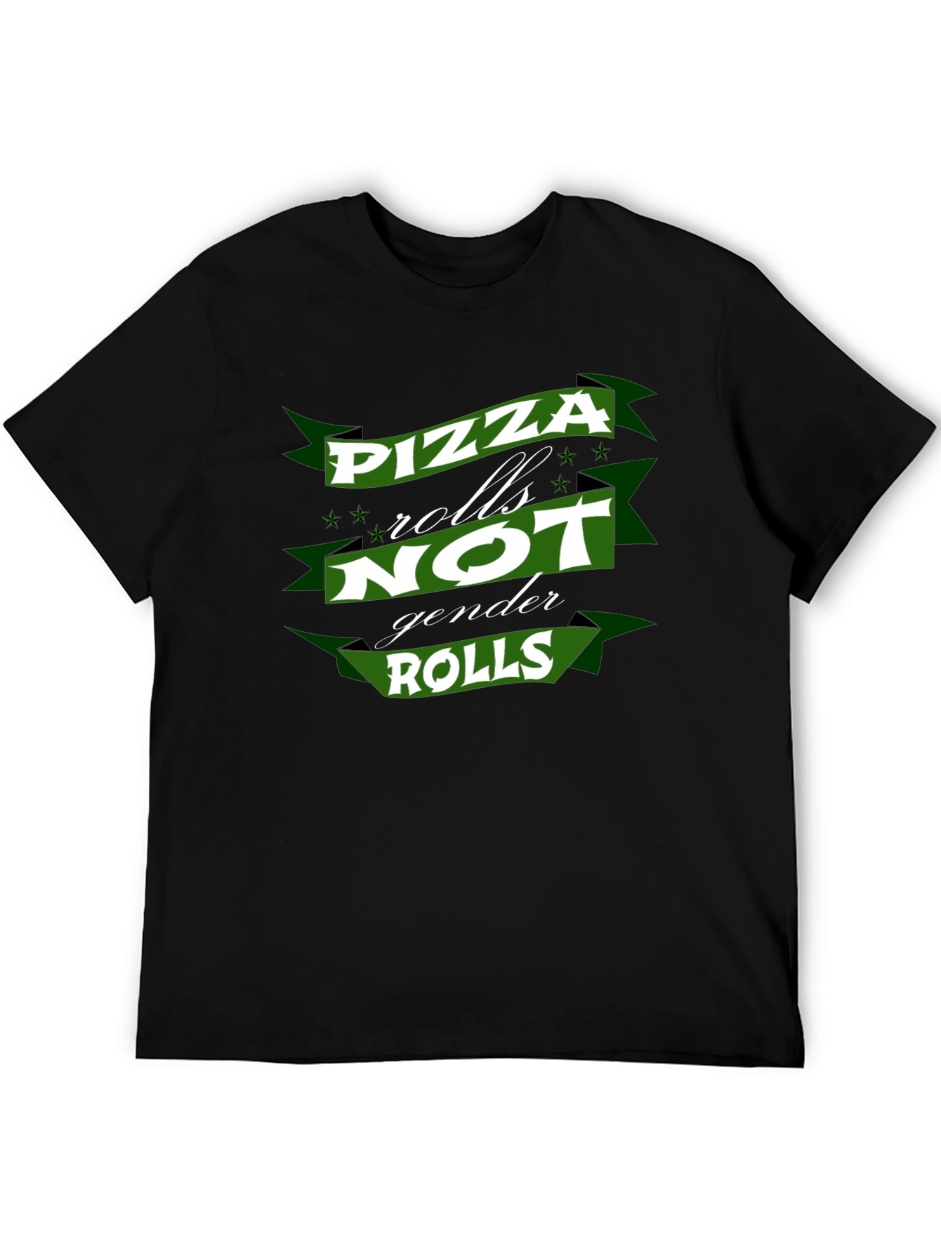 Pizza Rolls Not Gender Roles T-Shirt
