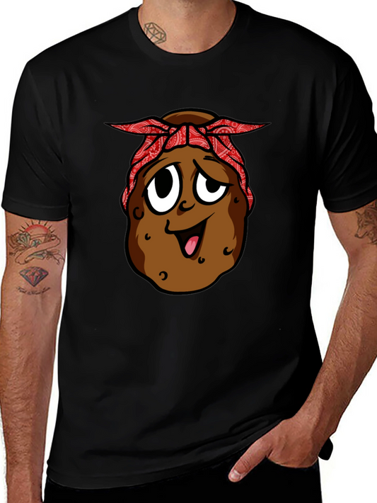 Gangster Potato Graphic T-Shirt