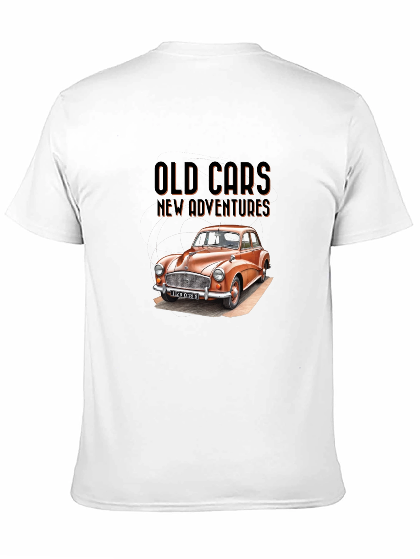 Old Cars New Adventures Graphic T-Shirt