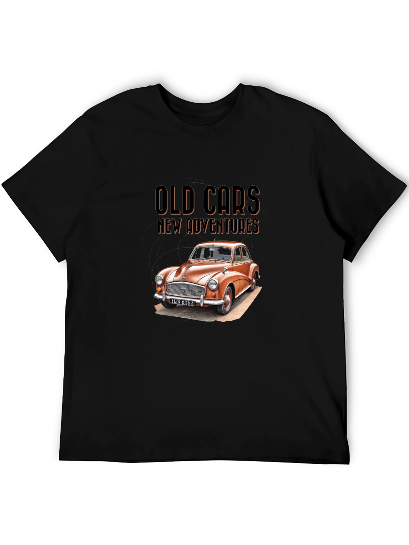 Old Cars New Adventures Graphic T-Shirt