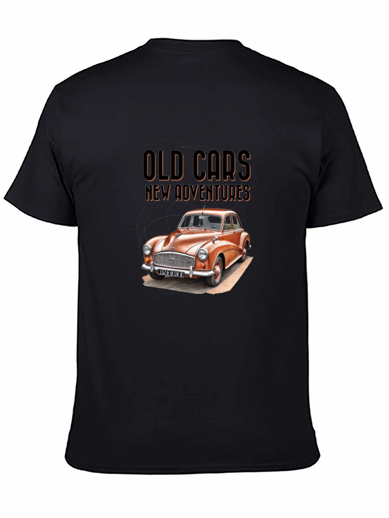 Old Cars New Adventures Graphic T-Shirt