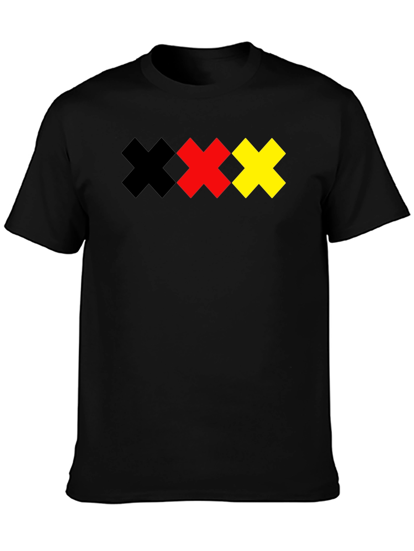 Amsterdam XXX T-Shirt - Black Cotton Graphic Tee