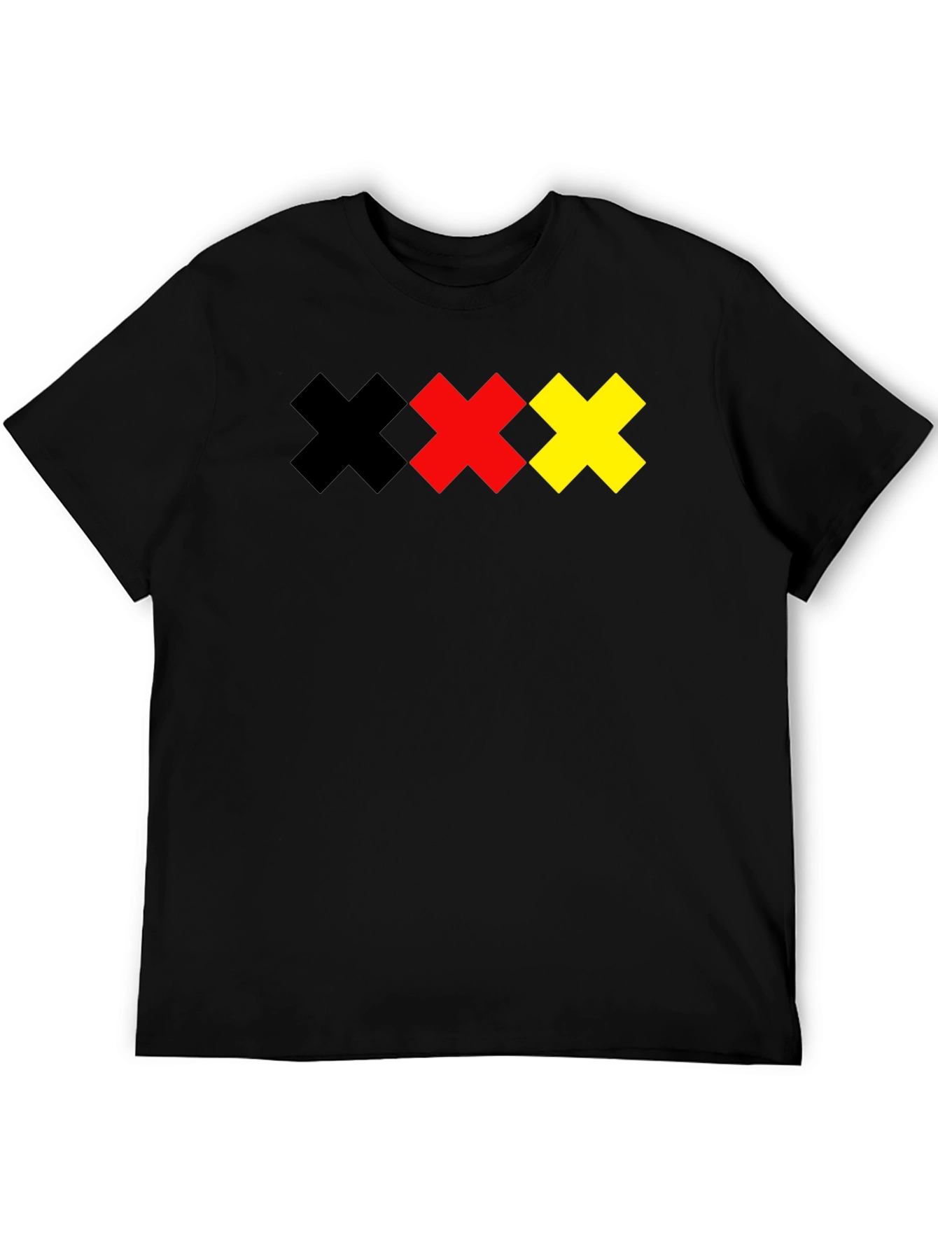 Amsterdam XXX T-Shirt - Black Cotton Graphic Tee