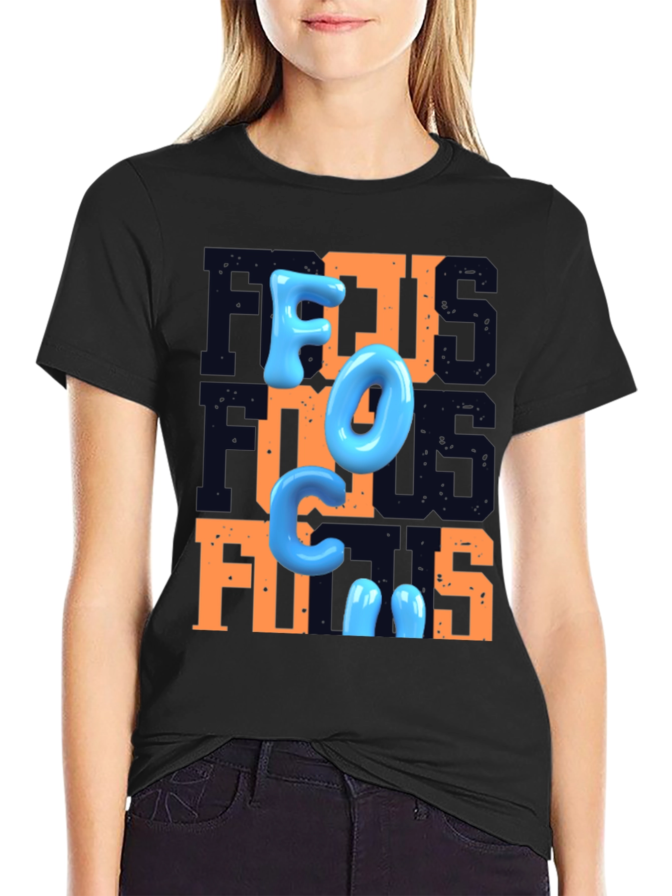 Focus Graphic Print Tee