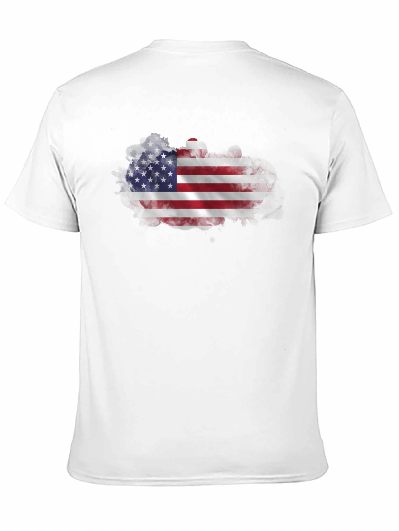 American Flag Graphic T-Shirt - Patriotic Design