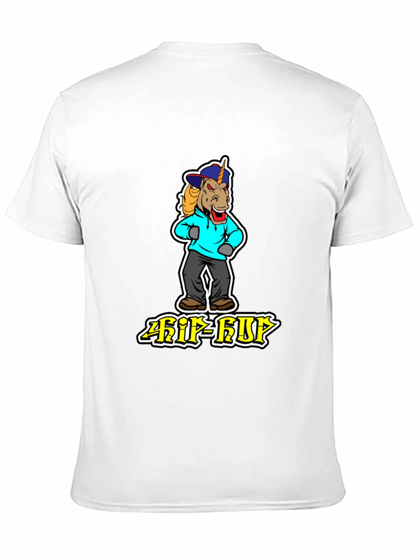 Hip Hop Unicorn Graphic Tee