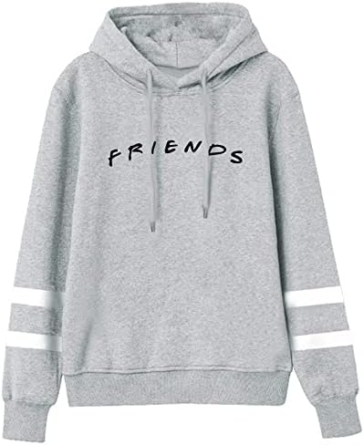 AganmiFashion Casual Friend Hoodie Sweatshirt Friend TV Show Merchandise Women Graphic Tops Hoodies Sweater Funny Hooded Pullover