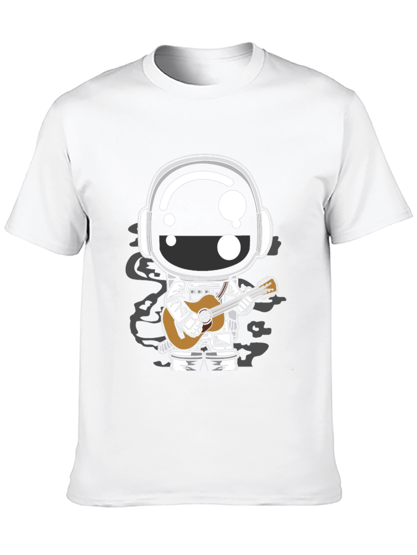 Astronaut Guitarist Graphic T-Shirt