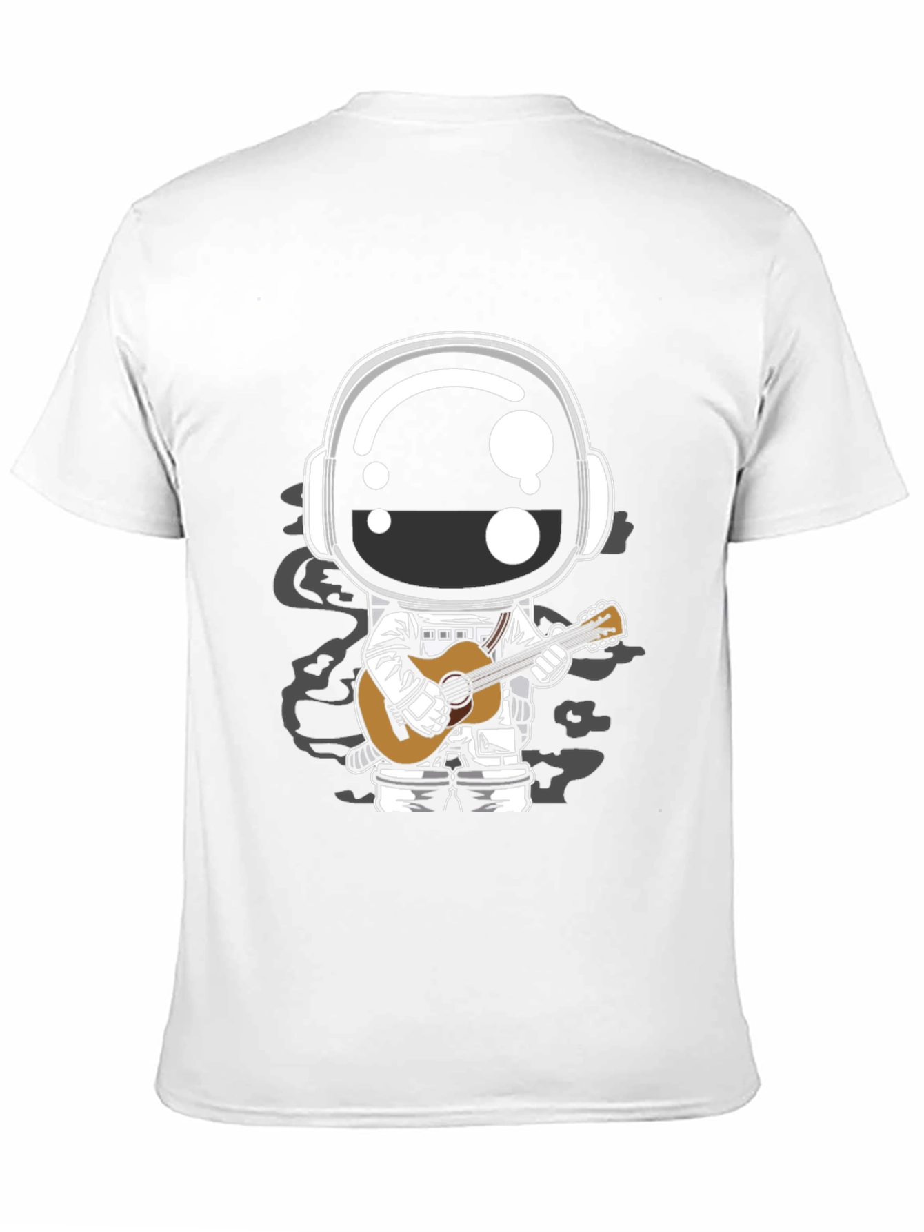 Astronaut Guitarist Graphic T-Shirt