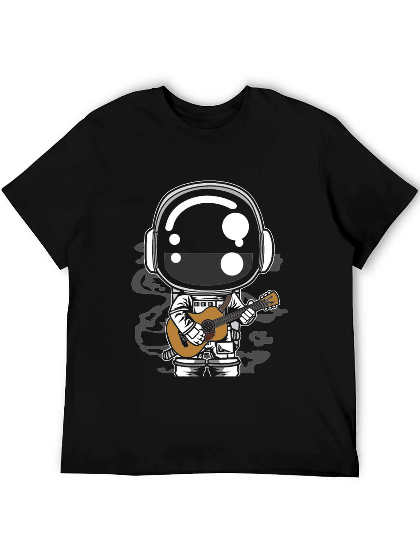 Astronaut Guitarist Graphic T-Shirt