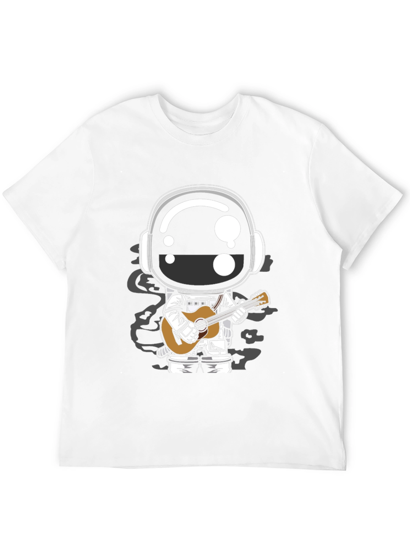 Astronaut Guitarist Graphic T-Shirt