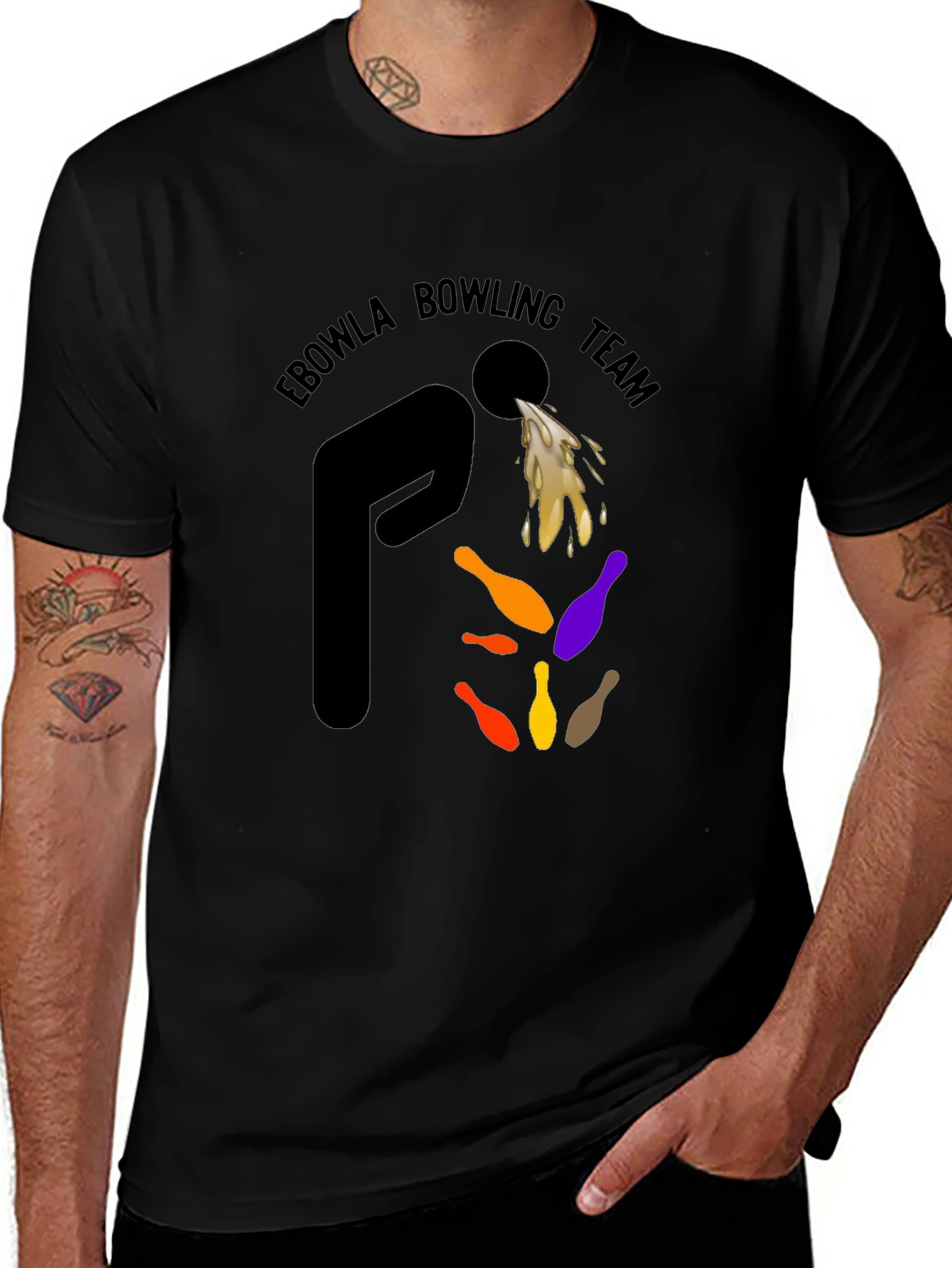 Ebowla Bowling Team T-Shirt - Unisex