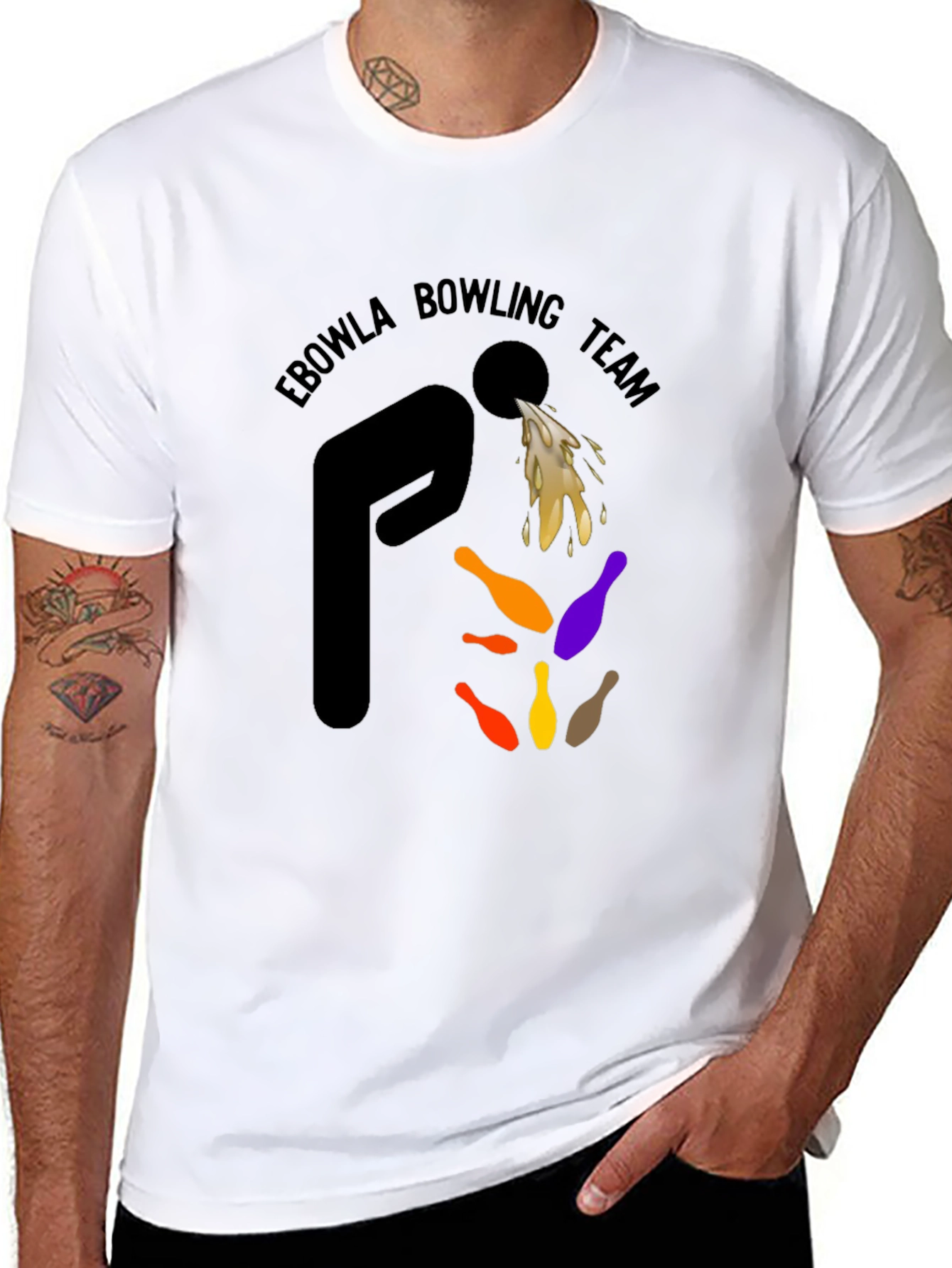 Ebowla Bowling Team T-Shirt - Unisex