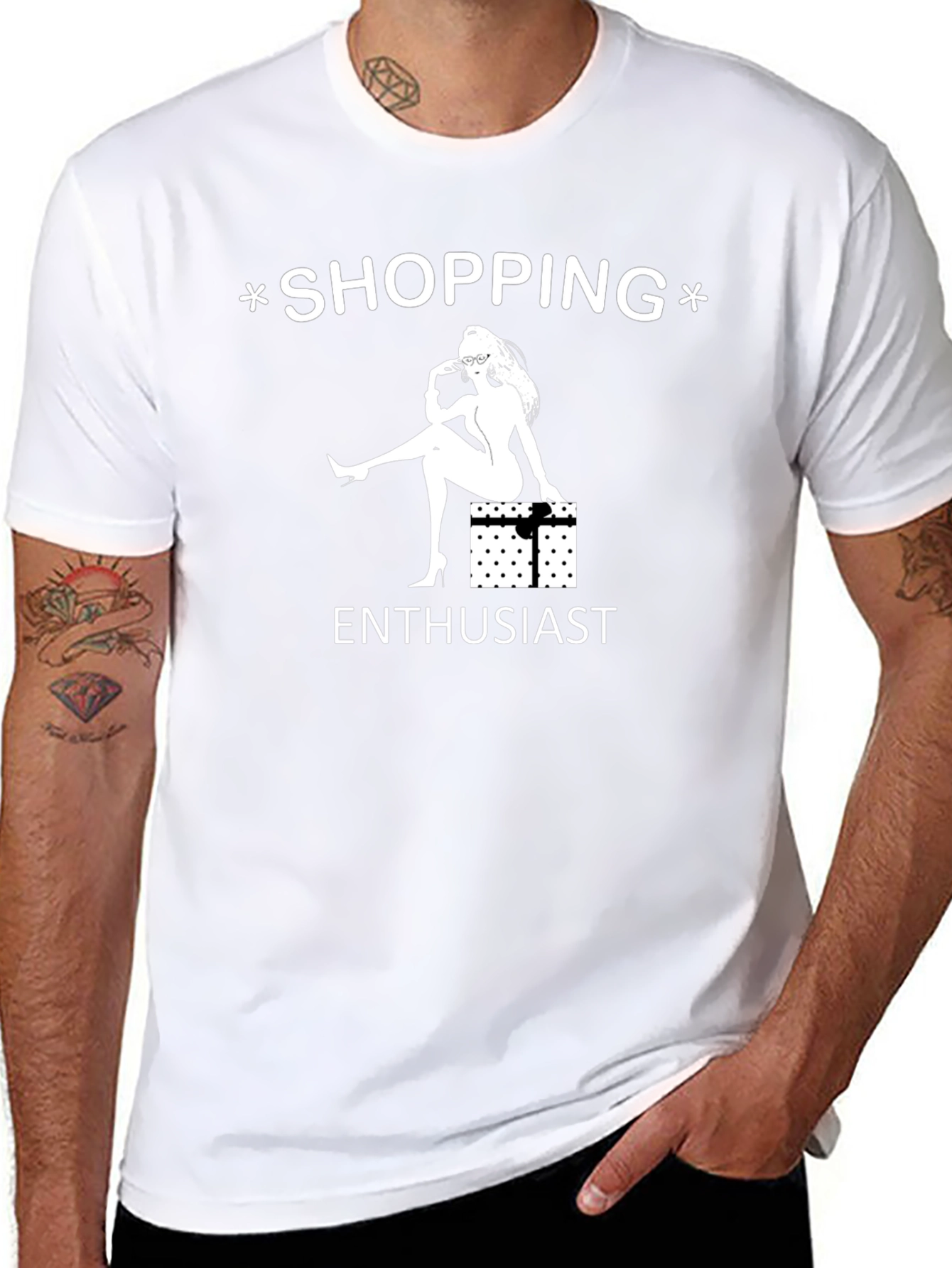 Shopping Enthusiast Graphic Tee