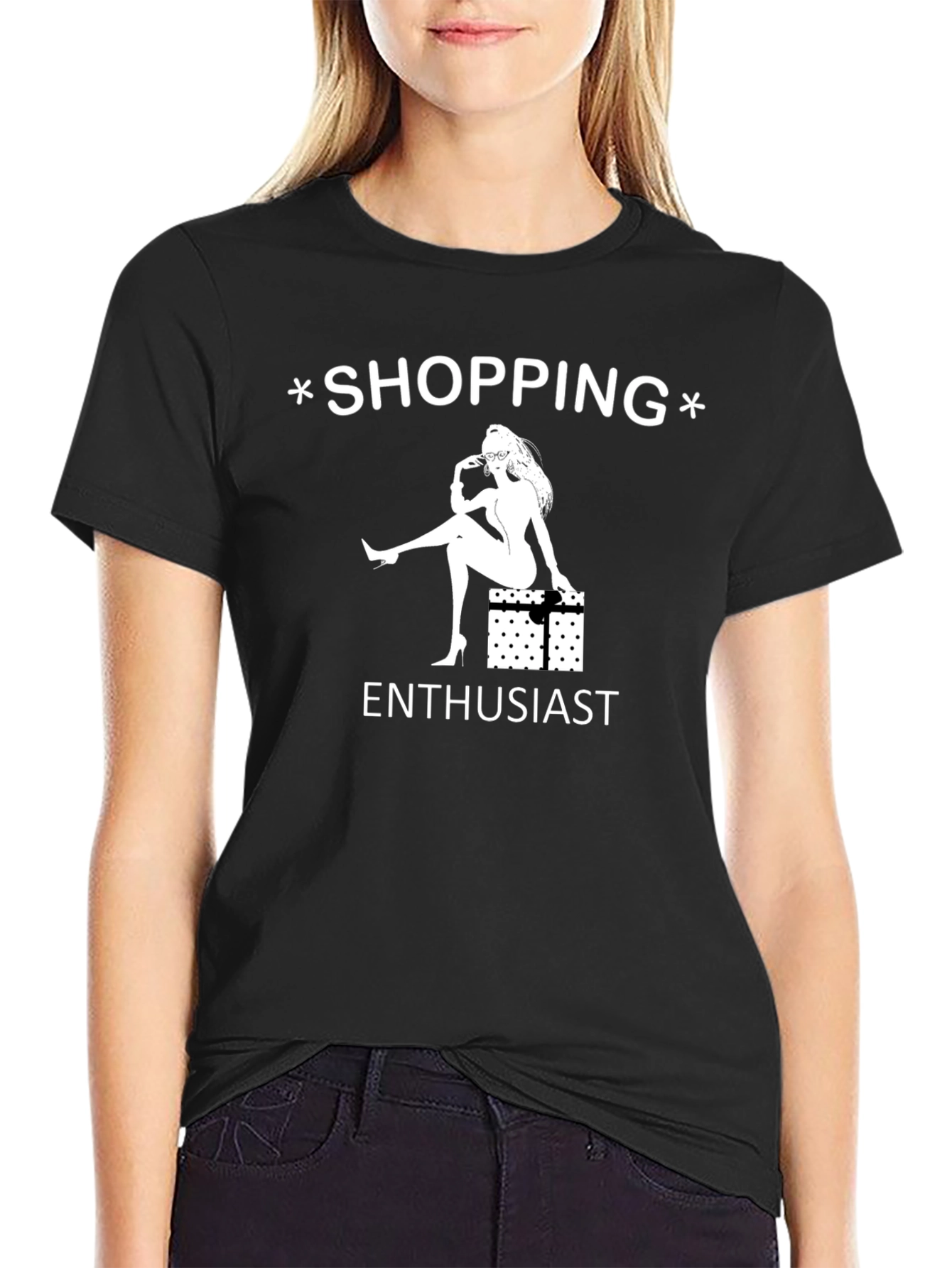 Shopping Enthusiast Graphic Tee