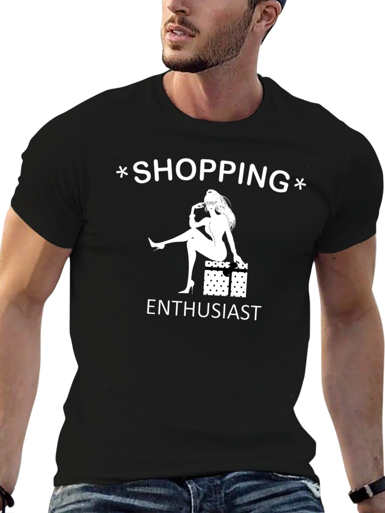 Shopping Enthusiast Graphic Tee