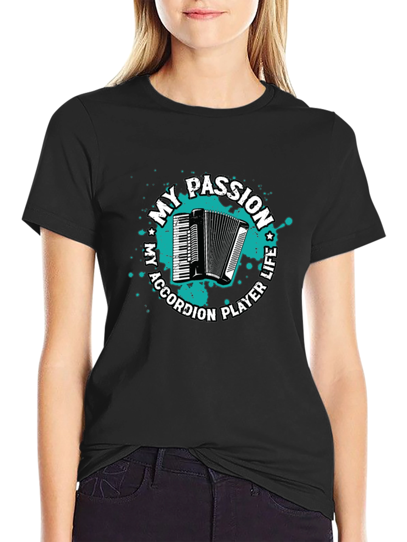 Accordion Player Passion T-Shirt