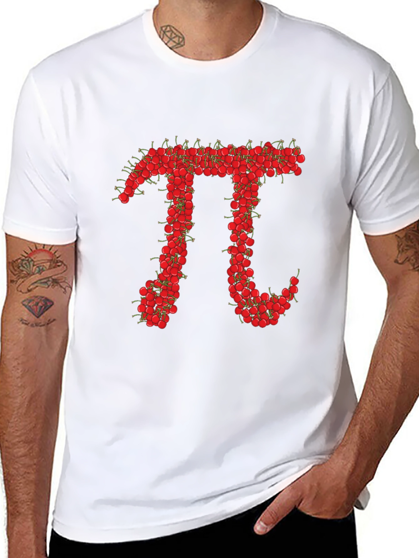 Cherry Pi Symbol T-Shirt