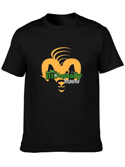 Biologically Insane Ram Graphic Tee - Black