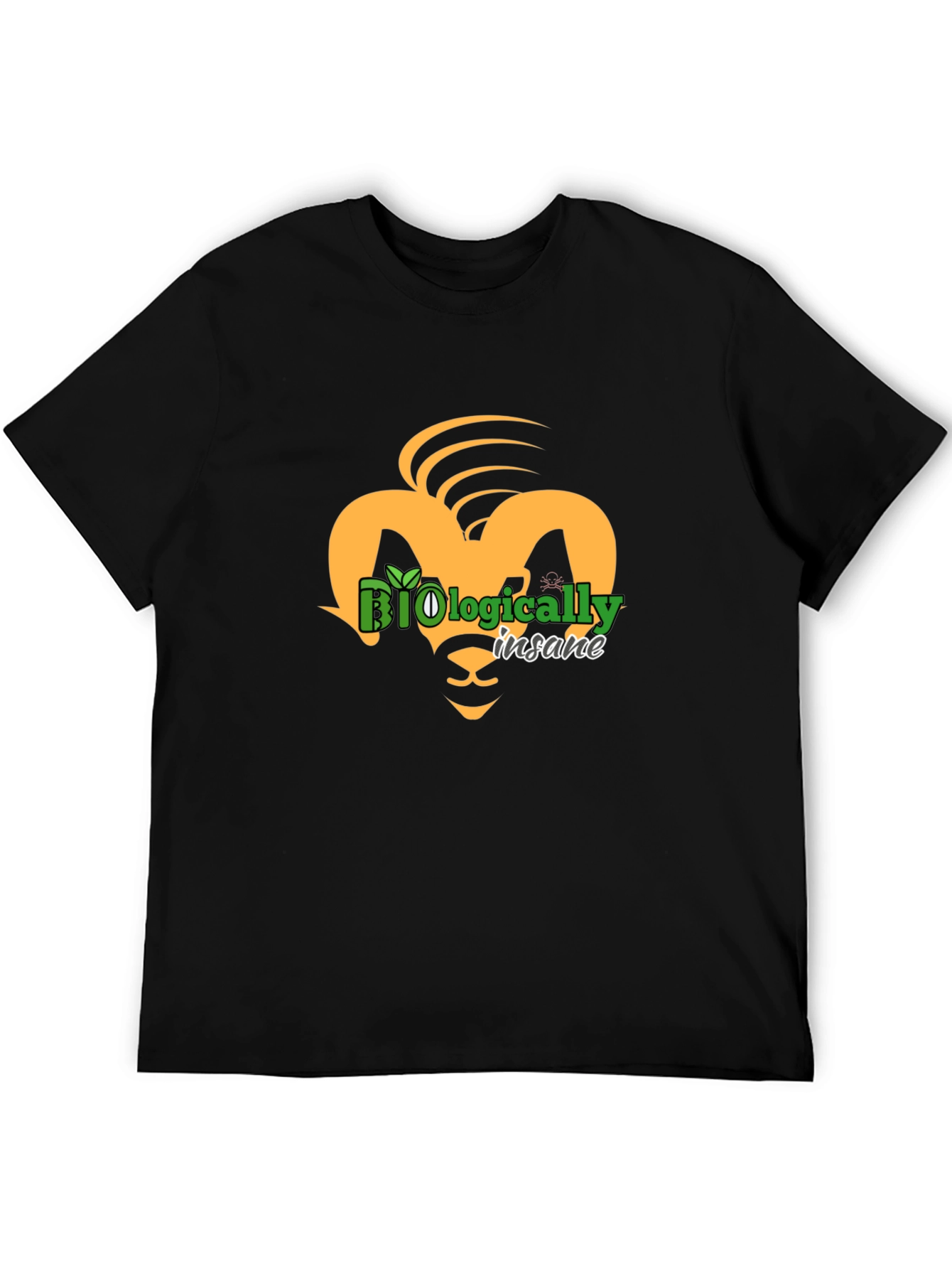 Biologically Insane Ram Graphic Tee - Black