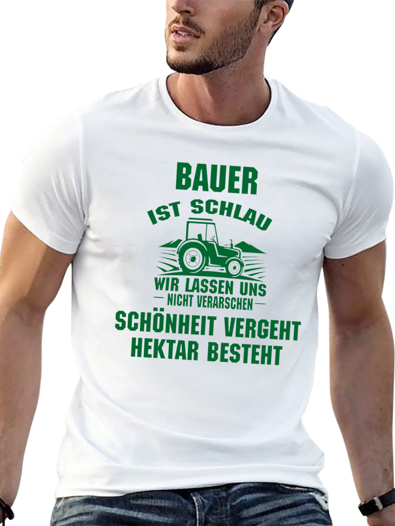 Farmer is Smart Graphic T-Shirt