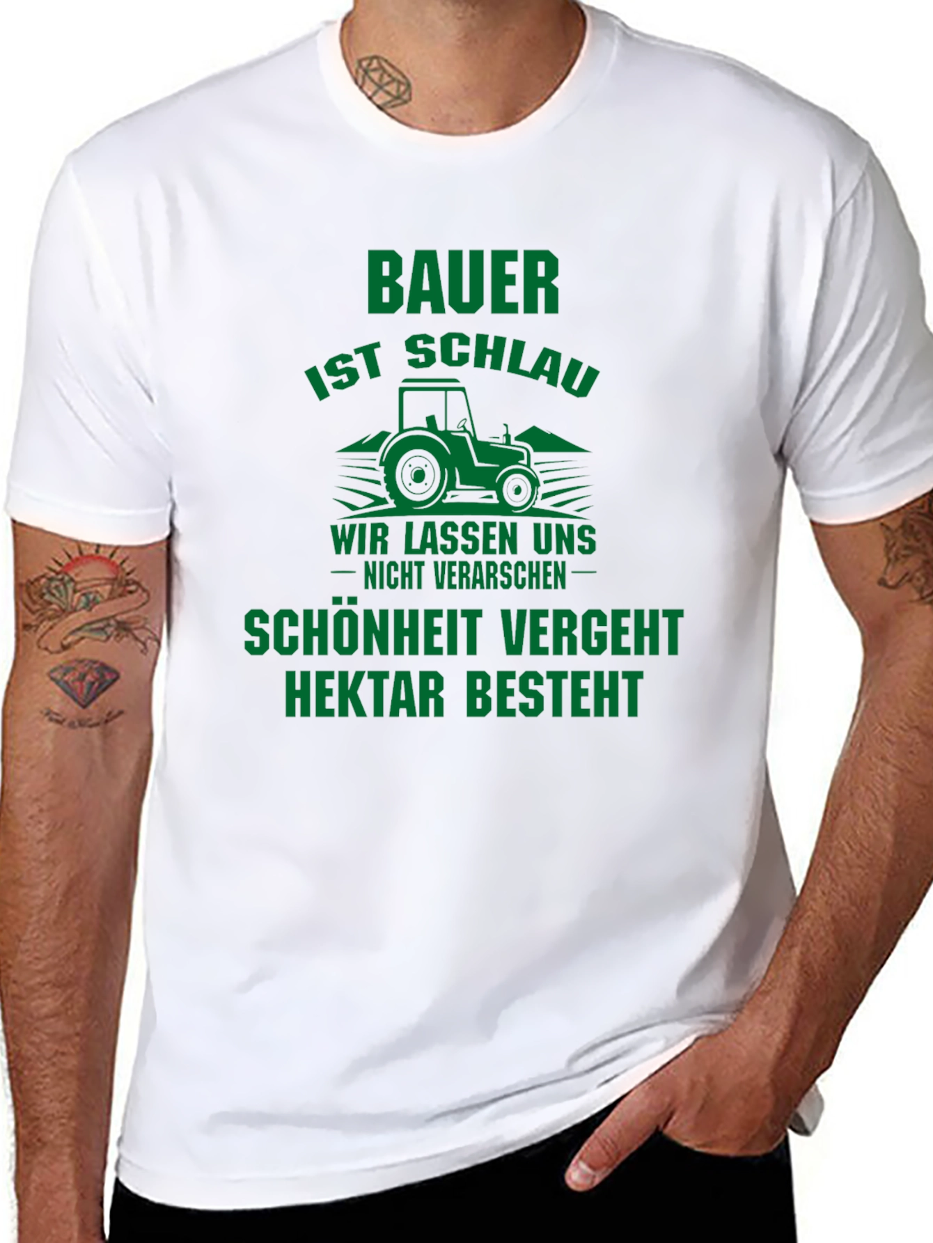Farmer is Smart Graphic T-Shirt