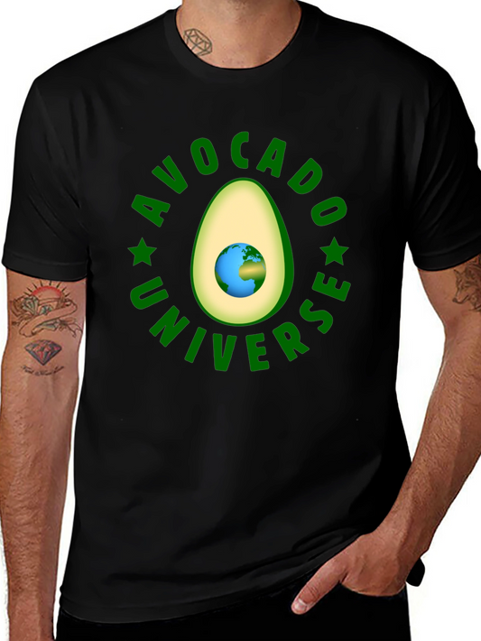 Avocado Universe Graphic T-Shirt