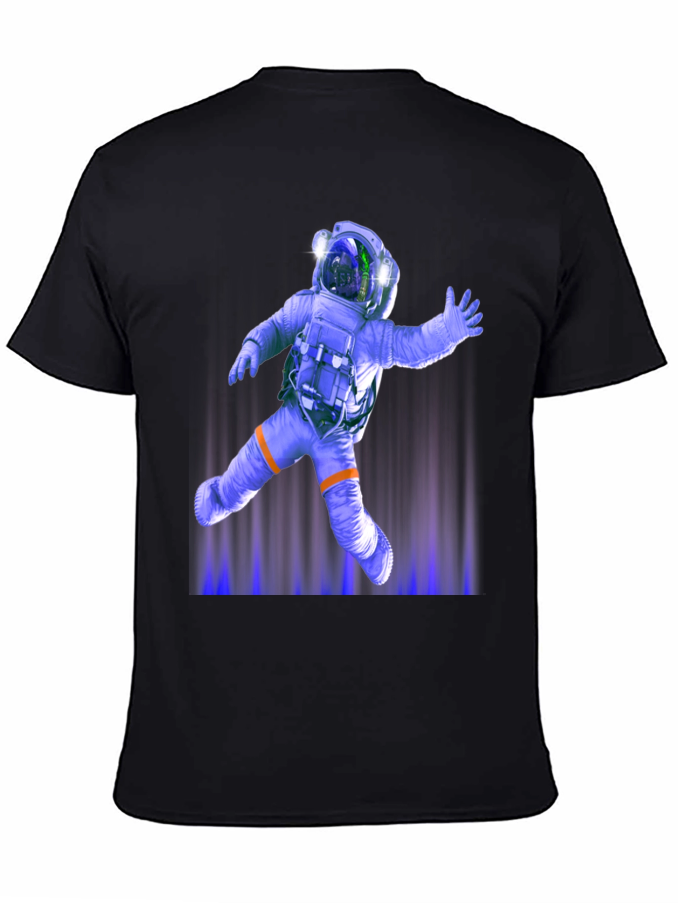 Astronaut Graphic T-Shirt - Mens Black Tee