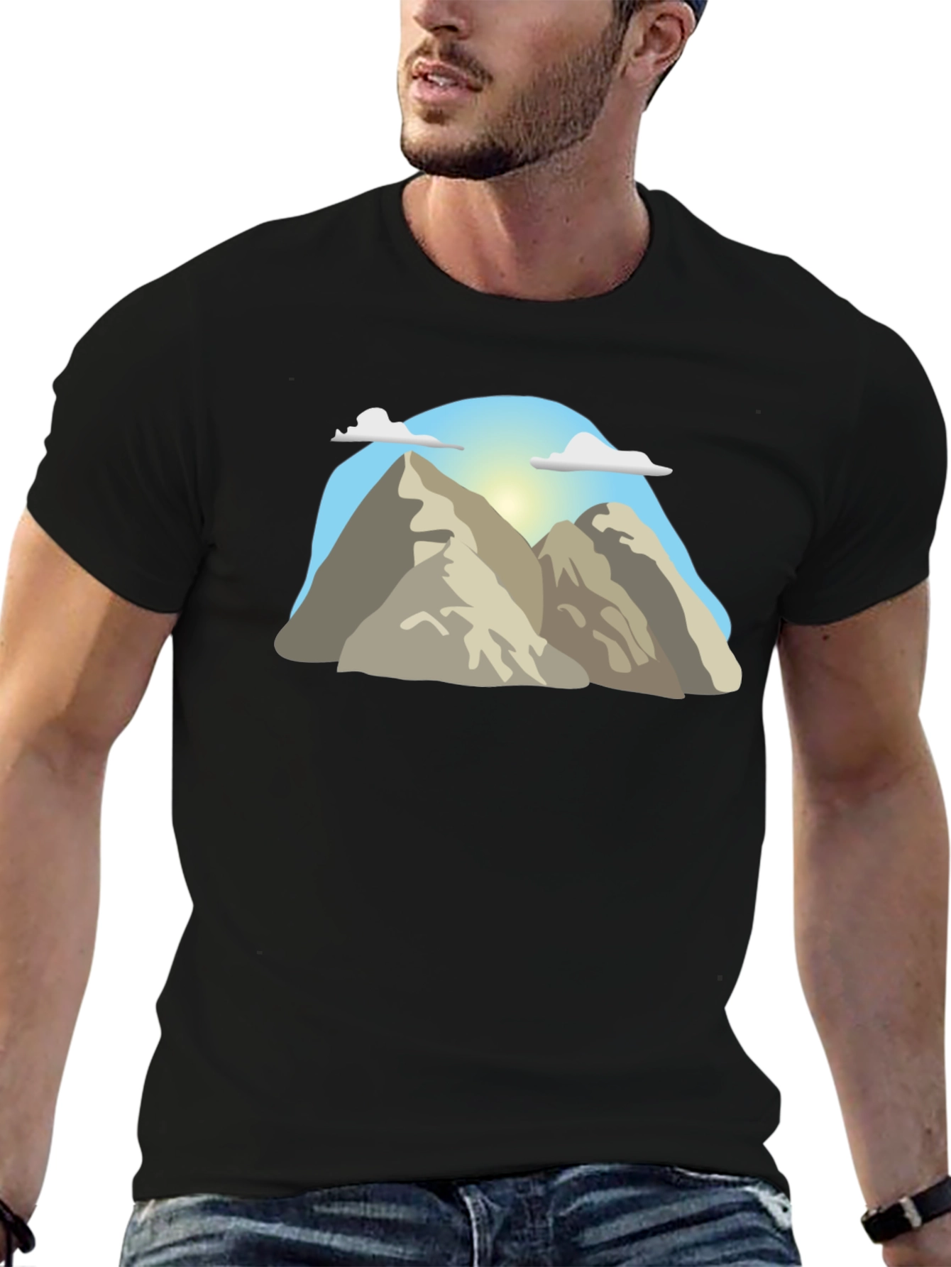 Mountain Peak Graphic Tee - Adventure Awaits!