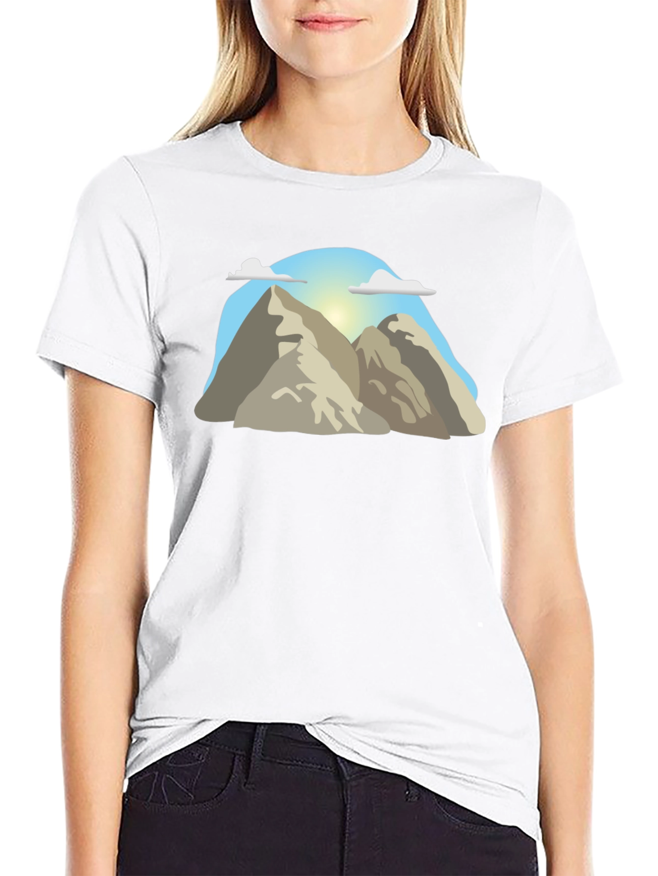 Mountain Peak Graphic Tee - Adventure Awaits!