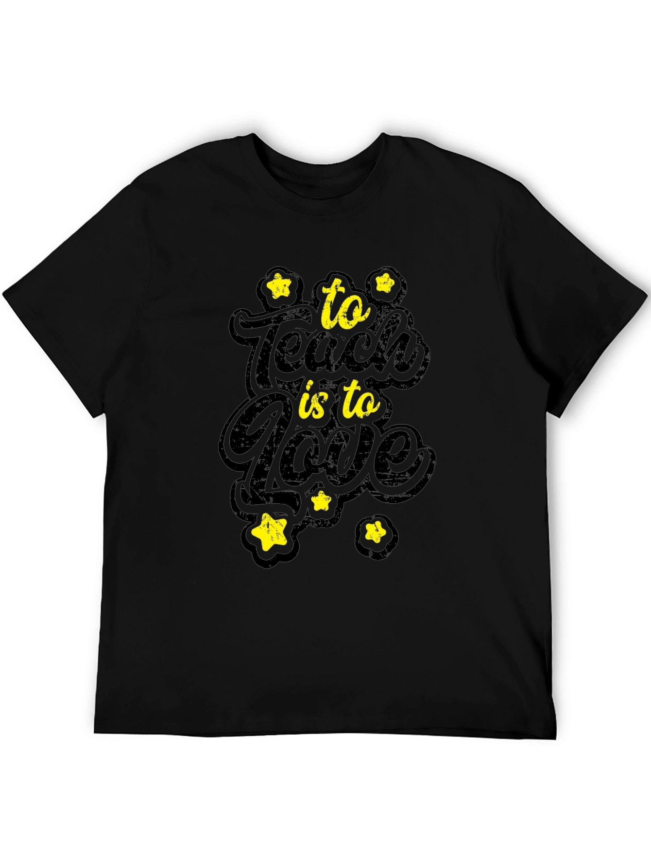 To Teach Is To Love Graphic Tee - Black