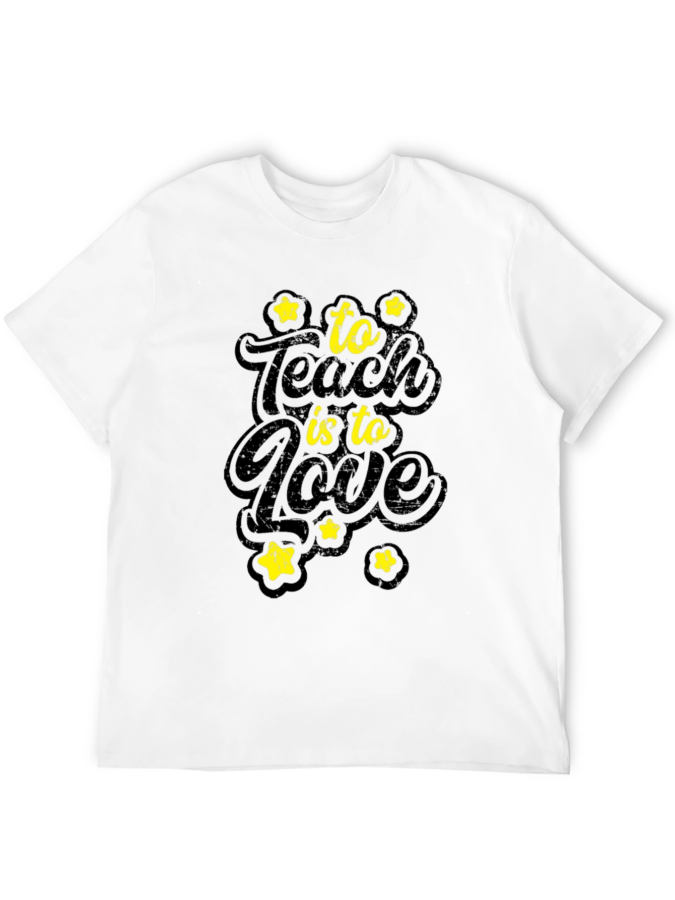 To Teach Is To Love Graphic Tee - Black