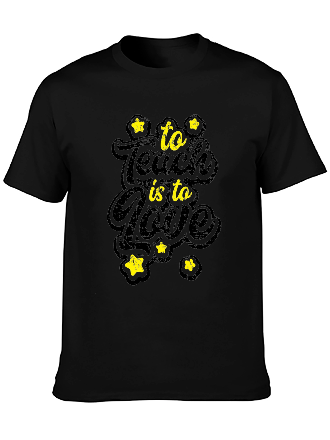 To Teach Is To Love Graphic Tee - Black
