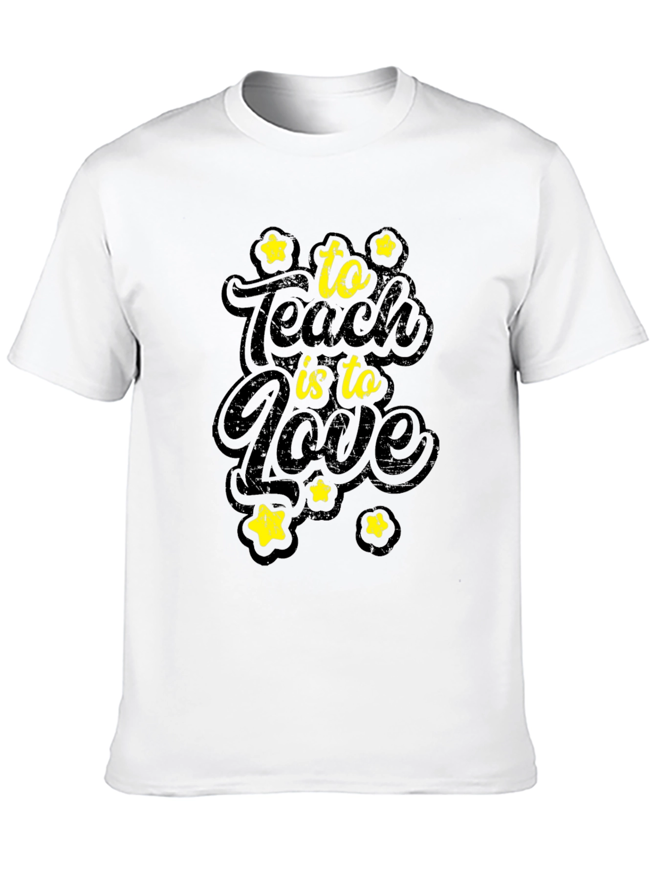 To Teach Is To Love Graphic Tee - Black