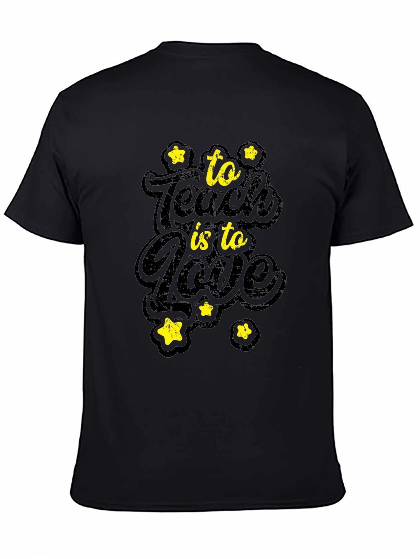 To Teach Is To Love Graphic Tee - Black