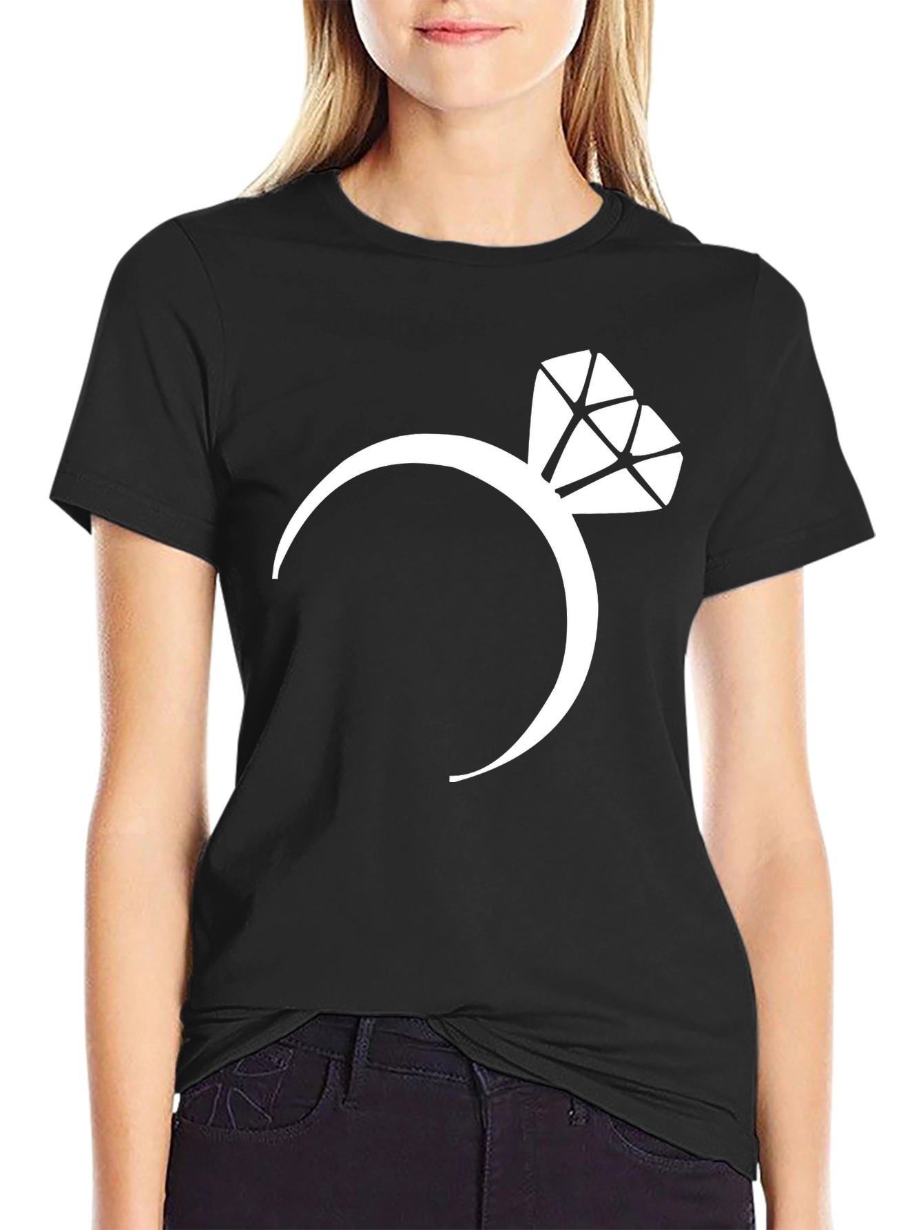 Engagement Ring Graphic Tee - Classic Fit