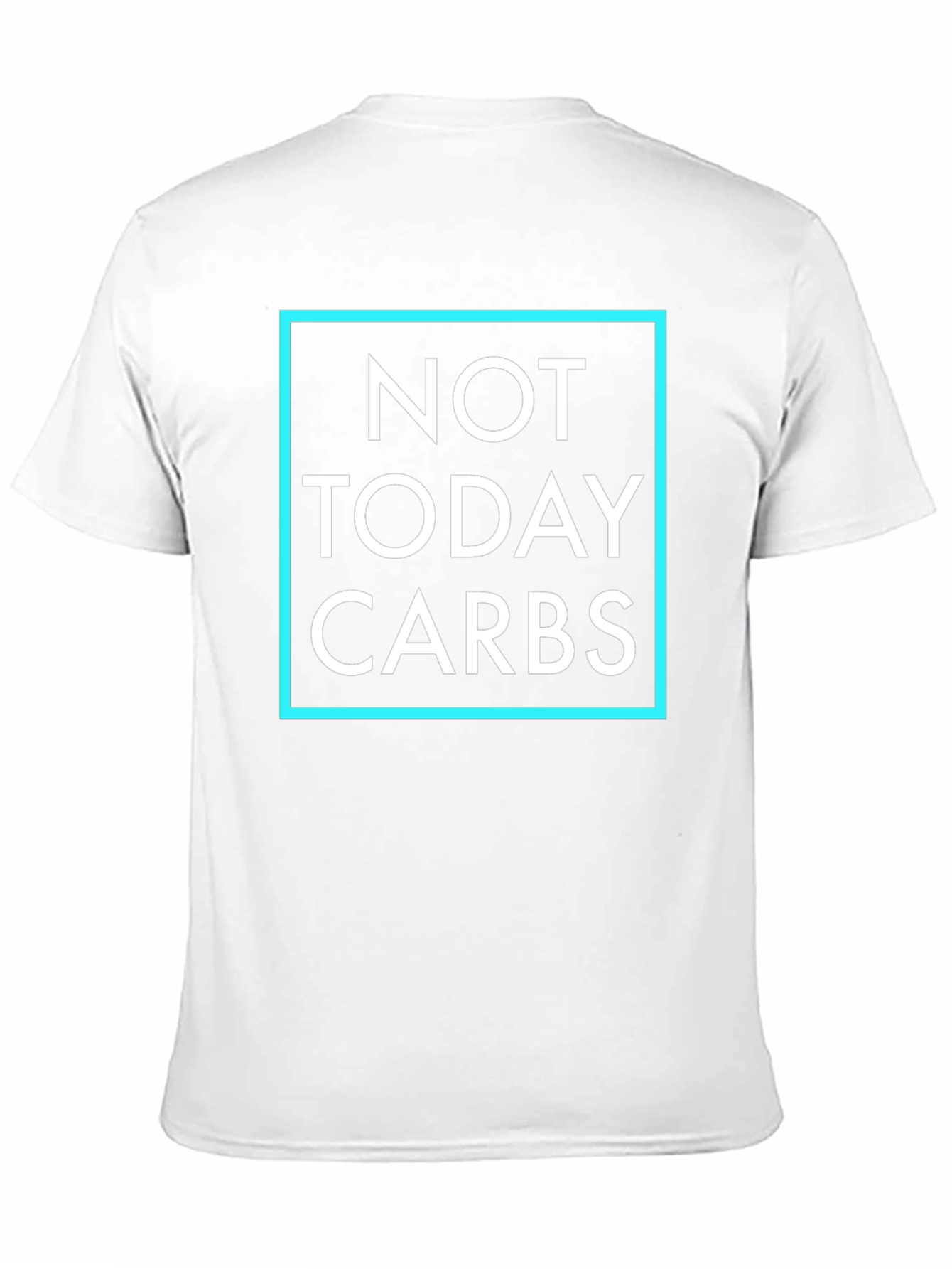 Not Today Carbs Black Graphic Tee